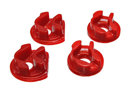 Energy Suspension 01-05 Honda Civic/CRX Red Motor Mount Inserts (Manual Transmission) (2 Torque Moun Energy Suspension Bushing Kits  AXOPROS