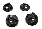 Energy Suspension 02-03 Nissan Sentra/200SX Black Motor Mount Insert Set (w/ Spec V 2.5L engine man Energy Suspension Bushing Kits  AXOPROS