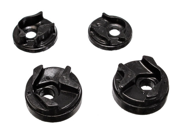 Energy Suspension 02-03 Nissan Sentra/200SX Black Motor Mount Insert Set (w/ Spec V 2.5L engine man Energy Suspension Bushing Kits  AXOPROS