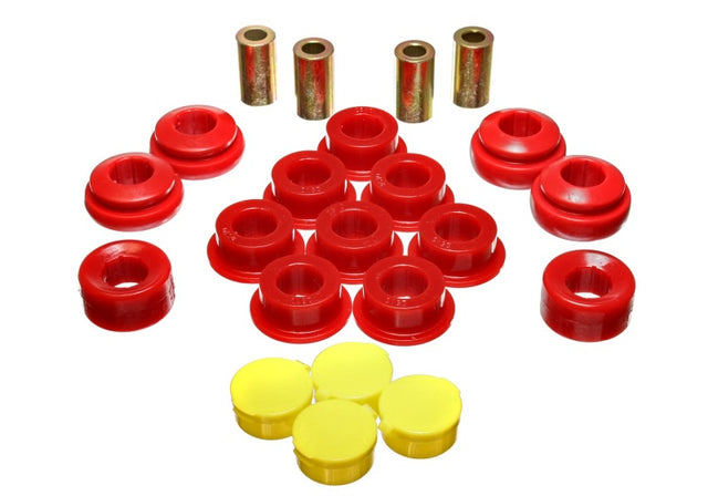 Energy Suspension 02-04 Acura RSX (includes Type S) Red Rear Control Arm Bushing Set Energy Suspension Bushing Kits  AXOPROS