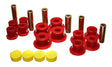 Energy Suspension 02-05 Dodge Ram 1500 2WD Red Rear Leaf Spring Bushing Set Energy Suspension Bushing Kits  AXOPROS