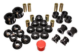 Energy Suspension 02-05 Honda Civic Si Black Hyper-Flex Master Bushing Set Energy Suspension Bushings - Full Vehicle Kits  AXOPROS