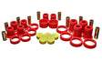 Energy Suspension 02-07 GM SUV Red Rear End Control Arm Bushing Set Energy Suspension Bushing Kits  AXOPROS
