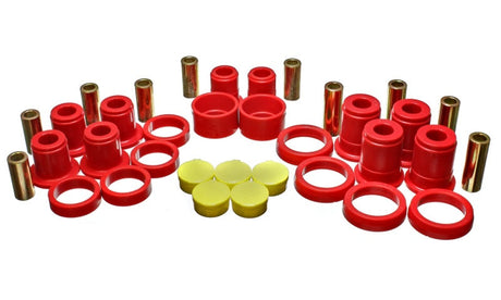 Energy Suspension 02-07 GM SUV Red Rear End Control Arm Bushing Set Energy Suspension Bushing Kits  AXOPROS