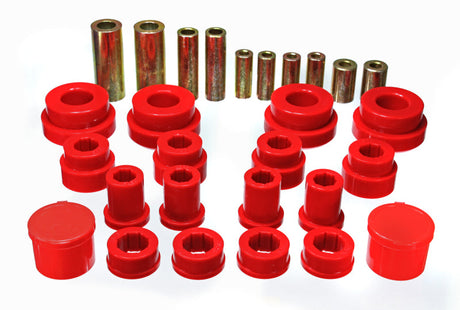 Energy Suspension 02-09 350Z / 03-07 Infiniti G35 Red Front Control Arm Bushing Set Energy Suspension Bushing Kits  AXOPROS