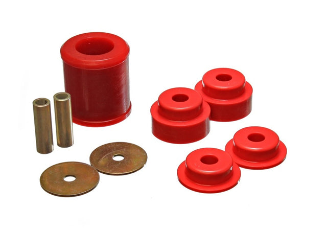 Energy Suspension 02-09 350Z / 03-07 Infiniti G35 Red Rear Differential Bushing Energy Suspension Bushing Kits  AXOPROS