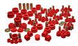 Energy Suspension 02-09 Nissan 350Z / 03-07 Infiniti G35 Coupe Red Hyper-Flex Master Bushing Set Energy Suspension Bushing Kits  AXOPROS