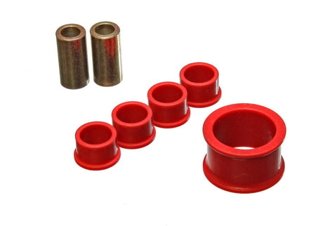 Energy Suspension 02-09 Nissan 350Z / 03-07 Infiniti G35 Coupe Red Rack and Pinion Bushing Set Energy Suspension Bushing Kits  AXOPROS