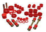 Energy Suspension 03-05 Dodge SRT-4 FWD Red Hyper-flex Master Bushing Set Energy Suspension Bushing Kits  AXOPROS