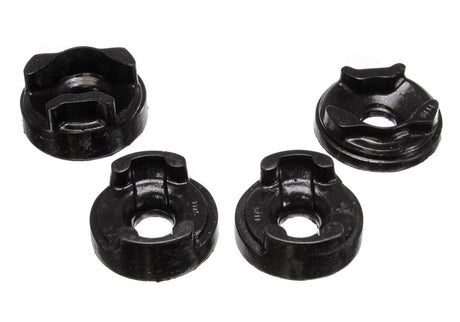 Energy Suspension 03-06 Toyota Matrix Black Motor Mount Insert Set (front and rear torque positions Energy Suspension Bushing Kits  AXOPROS