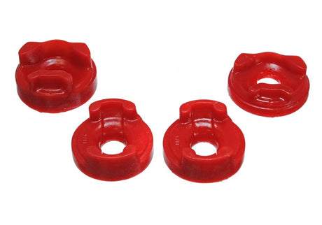 Energy Suspension 03-06 Toyota Matrix Red Motor Mount Insert Set (front and rear torque positions m Energy Suspension Bushing Kits  AXOPROS