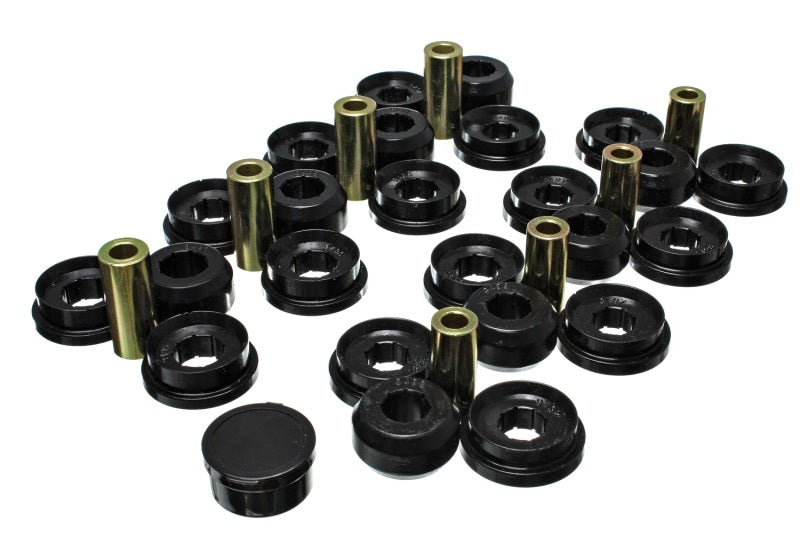 Energy Suspension 03-09 Lexus Gx470 / 07-09 Toyota FJ Cruiser Black Rear End Control Arm Bushing Set Energy Suspension Bushing Kits  AXOPROS