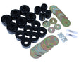 Energy Suspension 03-09 Toyota 4Runner/GX470 / 07-14 FJ Cruiser Black Body Mount Bushing Set Energy Suspension Bushing Kits  AXOPROS