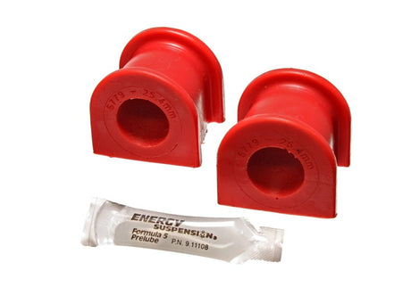 Energy Suspension 04-05 Acura TSX Red 25.4mm/1in Front Sway Bar Bushing Set Energy Suspension Bushing Kits  AXOPROS