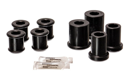 Energy Suspension 04-09 Cadillac XLR/XLR-V / 97-12 Corvette Black Front End C/A Bushing Set Energy Suspension Bushing Kits  AXOPROS