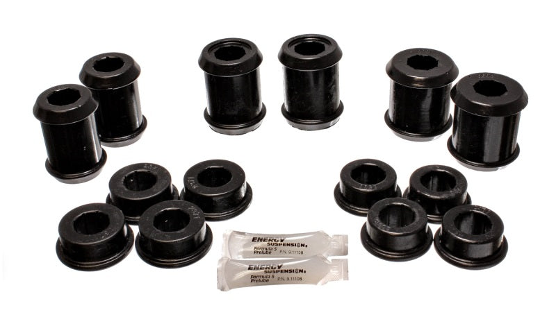 Energy Suspension 04-09 Cadillac XLR/XLR-V / 97-12 Corvette Black Rear End C/A Bushing Set Energy Suspension Bushing Kits  AXOPROS