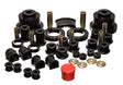 Energy Suspension 04 Pontiac GTO Black Hyper-flex Master Bushing Set Energy Suspension Bushings - Full Vehicle Kits  AXOPROS