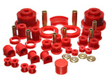 Energy Suspension 04 Pontiac GTO Red Hyper-flex Master Bushing Set Energy Suspension Bushing Kits  AXOPROS