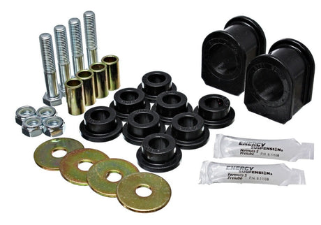 Energy Suspension 05-07 Ford Mustang Black Rear Sway Bar Frame Bushings (Must Reuse All Metal Parts) Energy Suspension Bushing Kits  AXOPROS