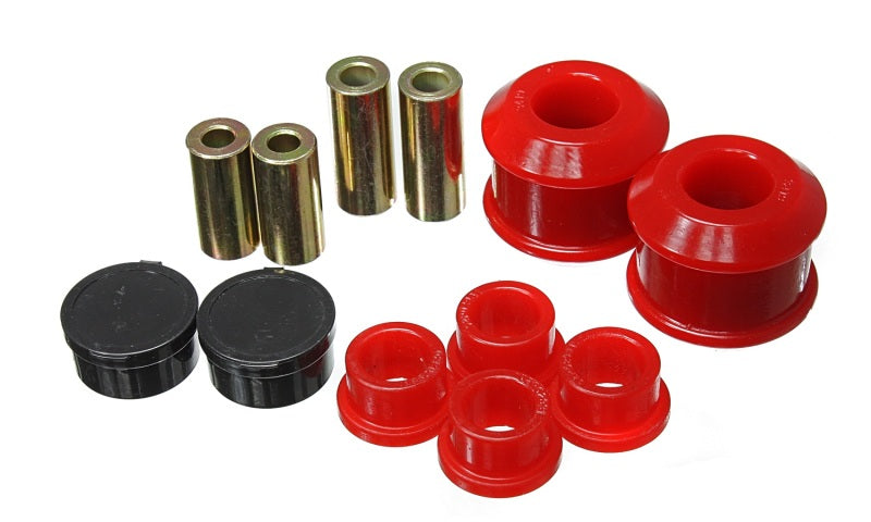 Energy Suspension 06-11 Honda Civic Red Front Control Arm Bushing Set Energy Suspension Bushing Kits  AXOPROS