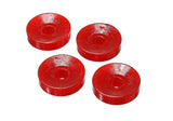 Energy Suspension 06-11 Honda Civic Red Rear Upper Shock Bushing Set Energy Suspension Bushing Kits  AXOPROS