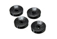 Energy Suspension 06-11 Honda Civic SI Black Rear Shock Upper Bushing Set Energy Suspension Bushing Kits  AXOPROS