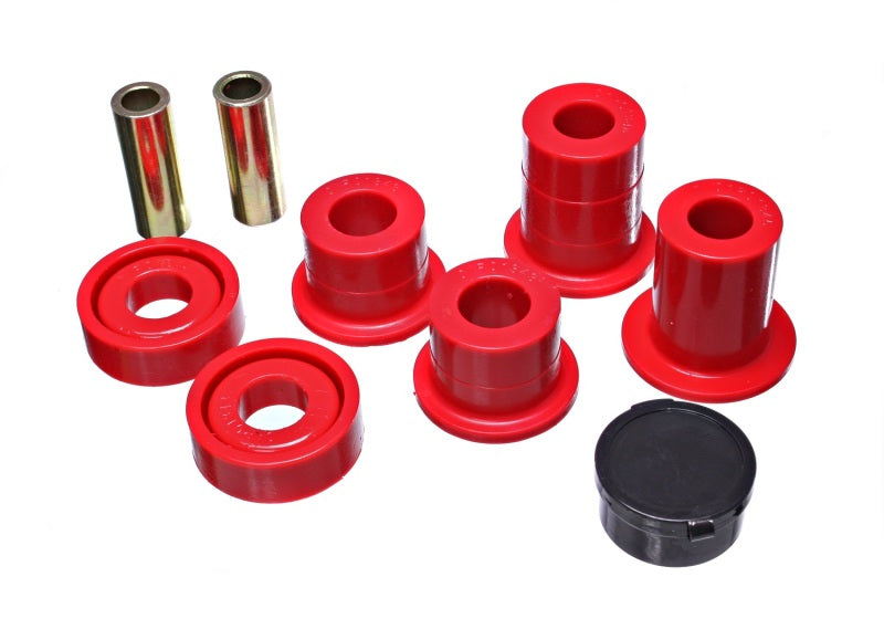 Energy Suspension 07-10 Chevy K2500/3500HD Front Diff Mount - Red Energy Suspension Bushing Kits  AXOPROS