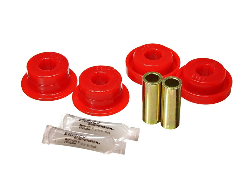 Energy Suspension 07-17 Jeep Wrangler JK Front Control Arm Bushing - Axle Only Position - Red Energy Suspension Bushing Kits  AXOPROS