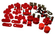 Energy Suspension 08-12 Subaru Impreza WRX Red Hyper-Flex Master Bushing Set Energy Suspension Bushing Kits  AXOPROS