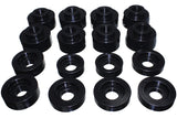 Energy Suspension 08-16 Ford F-250/F-350/F-450/F-550 Super Duty Crew Cab Black Body Mount Set Energy Suspension Bushing Kits  AXOPROS