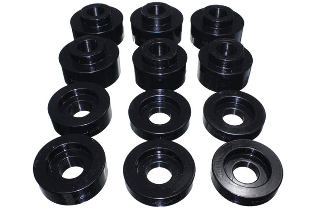 Energy Suspension 08-16 Ford F-250/F-350/F-450/F-550 Super Duty STD/Super Cab Black Body Mount Set Energy Suspension Bushing Kits  AXOPROS