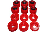 Energy Suspension 08-16 Ford F-250/F-350/F-450/F-550 Super Duty STD/Super Cab Red Body Mount Set Energy Suspension Bushing Kits  AXOPROS
