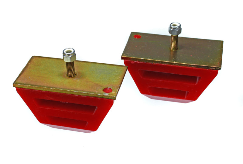 Energy Suspension 2-1/2 Bump Stop Heavy Duty (2) - Red Energy Suspension Bushing Kits  AXOPROS