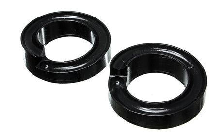 Energy Suspension 2005-07 Ford F-250/F-350 SD 2/4WD Front Coil Spring Isolator Set - Black Energy Suspension Bushing Kits  AXOPROS