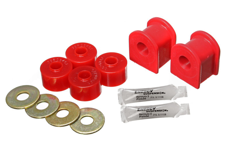 Energy Suspension 2005-07 Ford F-250/F-350 SD 2/4WD Front Sway Bar Bushing Set - 13/16inch - Red Energy Suspension Bushing Kits  AXOPROS