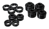 Energy Suspension 2005-07 Ford F-250/F-350 SD 2/4WD Reg Cab Body Mount Set - Black Energy Suspension Bushing Kits  AXOPROS