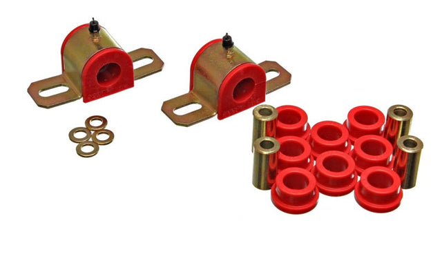 Energy Suspension 22Mm Swaybar Bushing Set - Red Energy Suspension Bushing Kits  AXOPROS