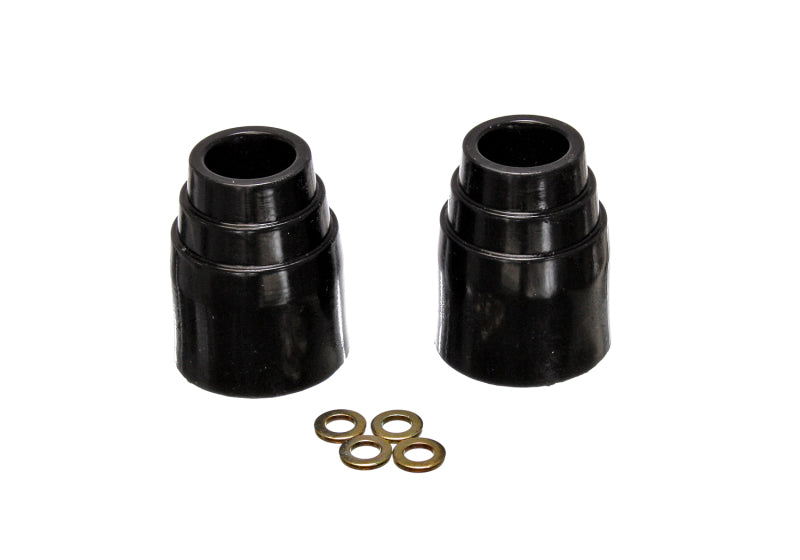 Energy Suspension 3-1/8in Bumpstop Set - Black Energy Suspension Bushing Kits  AXOPROS