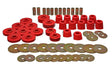 Energy Suspension 67-95 K5 Blazer /  67-70 Denali XL/Suburban/Yukon XL 4WD Red Body (Cab) Mount Set Energy Suspension Bushing Kits  AXOPROS