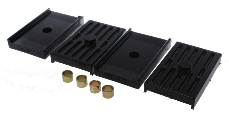 Energy Suspension 68-69 Firebird / 68-69 Camaro / 62-79 Nova/Chevy II Black Multi Leaf Spring Isolat Energy Suspension Bushing Kits  AXOPROS