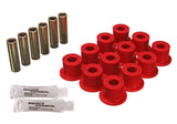 Energy Suspension 72-81 Scout II Red Front & Rear Leaf Spring Bushing Set Energy Suspension Bushing Kits  AXOPROS