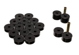 Energy Suspension 74-75 Jeep CJ5/CJ7/CJ8 Scrambler Black Body (Cab) Mount Set Energy Suspension Bushing Kits  AXOPROS