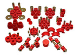 Energy Suspension 74-78 Nissan 260Z/280Z Red Hyper-Flex Master Bushing Set Energy Suspension Bushing Kits  AXOPROS