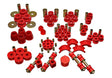 Energy Suspension 74-78 Nissan 260Z/280Z Red Hyper-Flex Master Bushing Set Energy Suspension Bushing Kits  AXOPROS