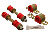 Energy Suspension 79-94 Toyota Pickup 2WD (Exc T-100/Tundra) Red 25mm Front Sway Bar Bushing Set Energy Suspension Bushing Kits  AXOPROS