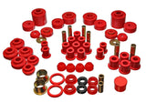 Energy Suspension 80-96 Ford F150 Std/Extra Cab Pickup Red Hyper-Flex Master Bushing Set Energy Suspension Bushing Kits  AXOPROS