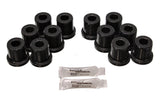 Energy Suspension 81-89 Toyota FJ40/FJ60 Landcruiser 2/4WD Blk Front Leaf Spring Bushing Set Energy Suspension Bushing Kits  AXOPROS