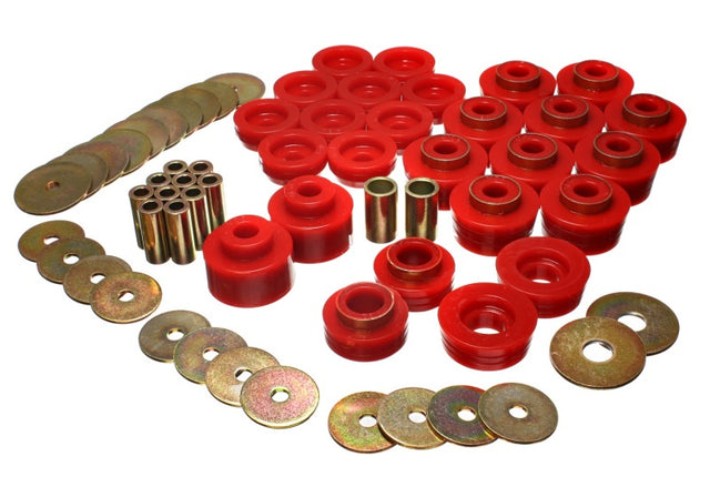 Energy Suspension 82-87 Buick Century/Regal/Skylark / 78-88 Chevelle/Monte Carlo Body Mount Set Energy Suspension Bushing Kits  AXOPROS