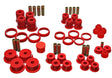 Energy Suspension 84-01 Jeep Cherokee/Wagoneer/Comanche Red Hyper-Flex Master Bushing Set Energy Suspension Bushing Kits  AXOPROS