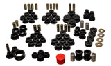 Energy Suspension 84-95 Chevrolet Corvette Black Hyper-flex Master Bushing Set Energy Suspension Bushings - Full Vehicle Kits  AXOPROS